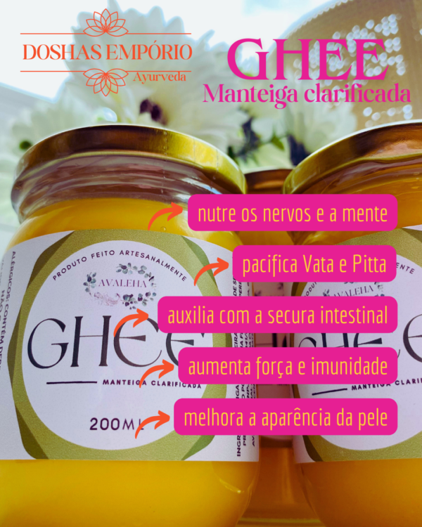 Ghee Manteiga clarificada 200ml - Imagem 2