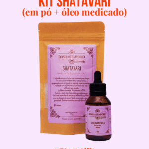 Kit Shatavari Fitorerapia em pó + Shatavari taila