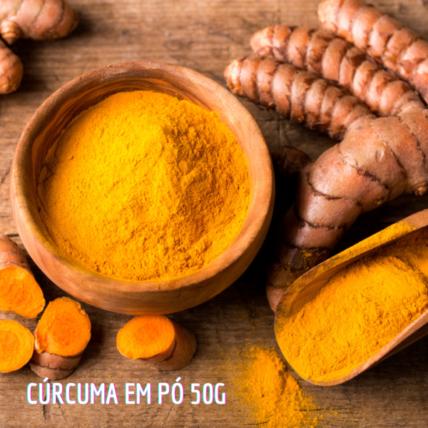 Cúrcuma em pó - 50g