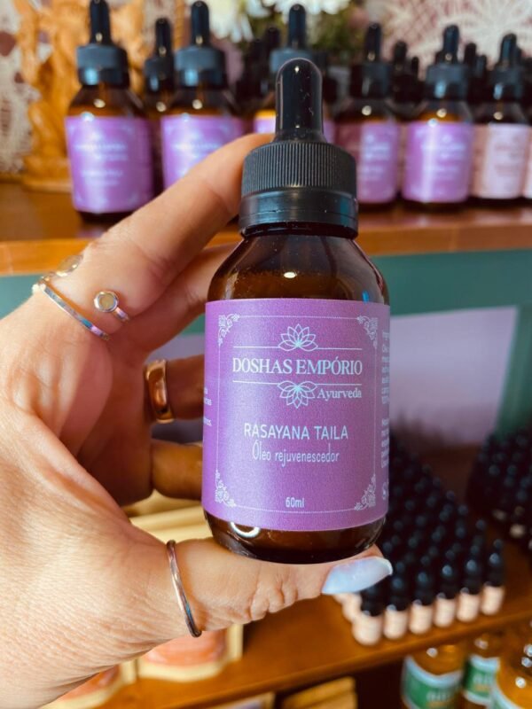 Rasayana Taila - óleo facial rejuvenescedor - Imagem 4