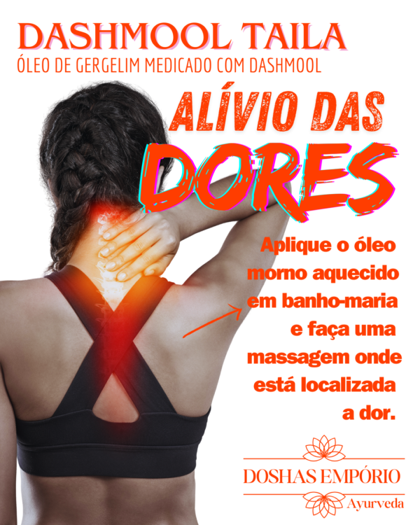 Dashmool taila - óleo para dores - Imagem 2