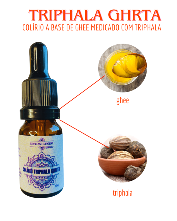 Kit Shatavari taila + Colírio Triphala Ghrtita - Imagem 2